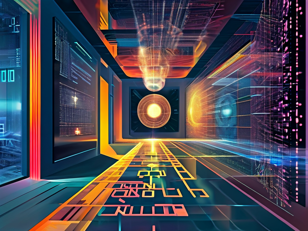 Unlocking the Future: Quantum Information Technology in Poster Design