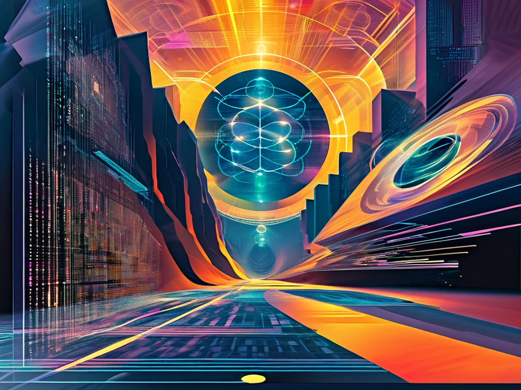 Unlocking the Future: Quantum Information Technology in Poster Design