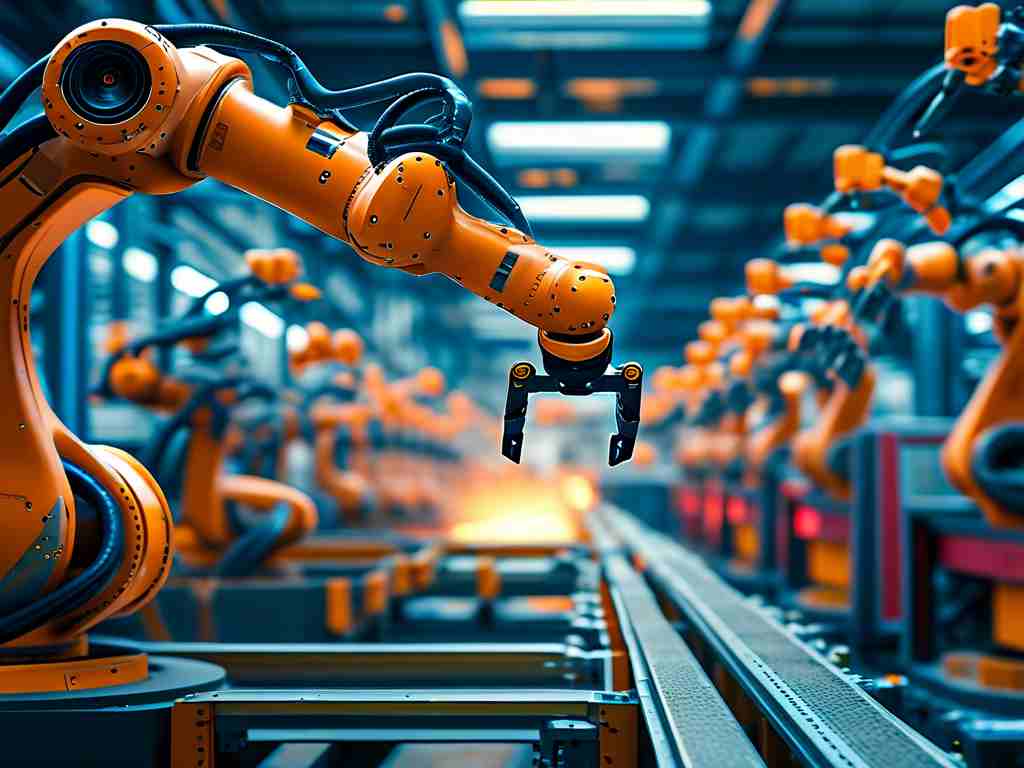 Revolutionizing Manufacturing: The Role of AI in Industrial Robotics