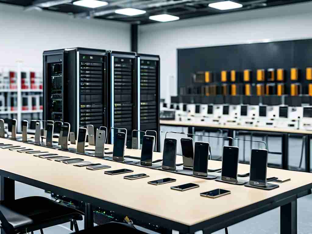 Automated Mobile Device Deployment in Data Centers: Setup and Best Practices