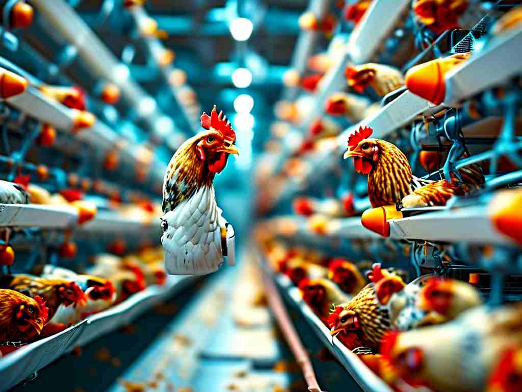 Robotic Chicken Farming Technology Principles