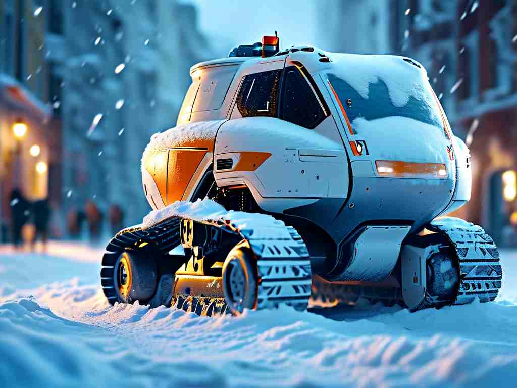 Autonomous Snow Removal Robots Transforming Winter Maintenance