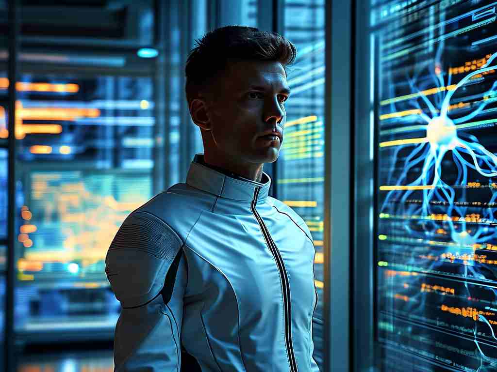 Neural Network Man AI Revolution